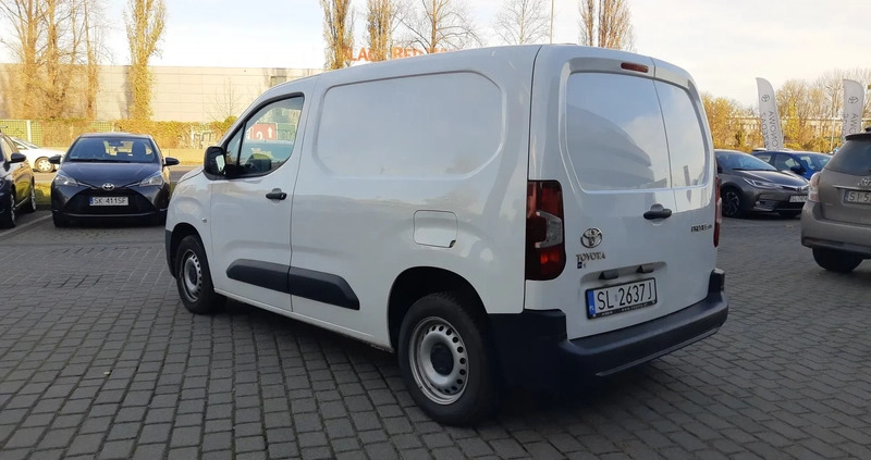 Toyota Proace City cena 68999 przebieg: 65000, rok produkcji 2022 z Wąbrzeźno małe 211